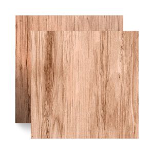 Piso Cerâmico Madeira Brilhante Firenze Natural Marrom Tipo A 57X57CM - Cerbras