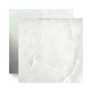Piso Cerâmico Marmorizado Brilhante Viena Cinza Tipo A 57X57CM - Cerbras