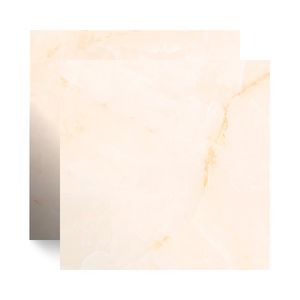 Piso Cerâmico Retificado Marmorizado Polido HD Milano Bege Tipo A 56X56CM - Cerbras
