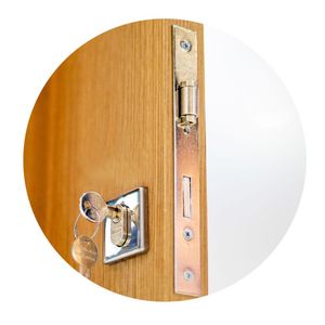 Fechadura Externa Pivotante Silvana 1400 Roseta