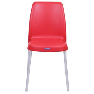 Cadeira com Pernas de Alumínio Vanda Vermelha - 92053940 - Tramontina