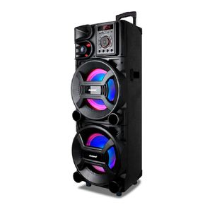 Caixa de Som Amplificada com Bluetooth USB Tweeter Pesadão New X 1500W - ACA1501 - Amvox