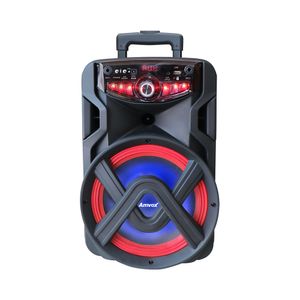 Caixa Amplificada Amvox Aca 250 Groove 250W Potência Com Bluetooth Bivolt