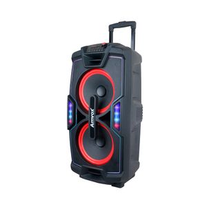 Caixa Amplificada Amvox Aca 850 Festa 850W Potência Com Bluetooth Bivolt