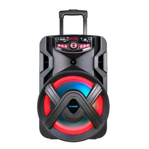 Caixa de Som Amplificada com Bluetooth USB Tweeter Tsunami 400W - ACA401 - Amvox