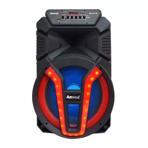 Caixa de Som Amplificada com Bluetooth USB Tweeter Vulcano 700W - ACA780 - Amvox