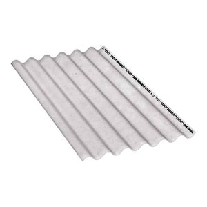 Telha de fibrocimento ondulada 1,22m x 1,10m 5mm - Brasilit