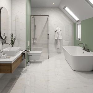 Porcelanato Tecnogres Calacatta Gold Polido PPO58300R 58x58 Tipo A 2,03M2