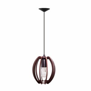 Luminária Pendente com Soquete E27 Gude Tabaco - Ilux