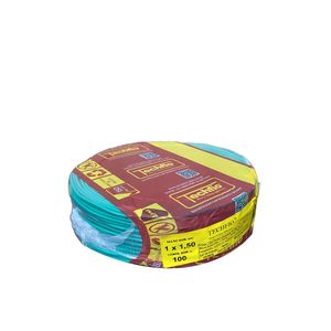 Cabo Flex Techfio 1,50MM 450/750V Verde 100M