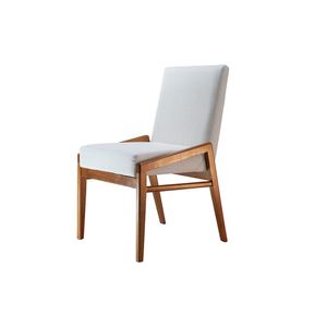 Cadeira em Madeira Ta224 Montana Branco 91X52CM - Matos e Lopes