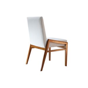 Cadeira em Madeira Ta224 Montana Branco 91X52CM - Matos e Lopes