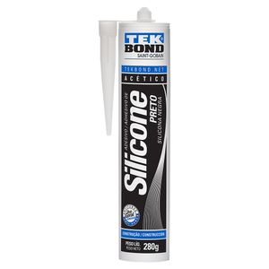 Silicone Acético para Uso Geral Tekbond Preto 280g