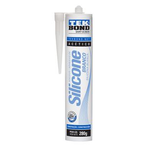 Silicone Acético para Uso Geral Tekbond Branco 280g