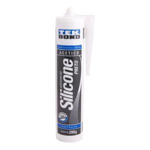 Silicone Acético para Uso Geral Tekbond Preto 280g