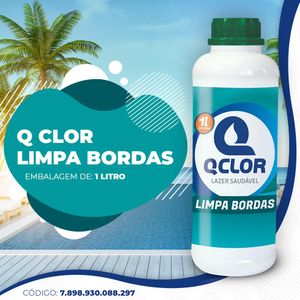 Limpa Bordas para Piscinas 1L - Q-Clor