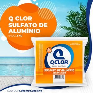 Sulfato de Alumínio Decantador 2KG - Q-Clor