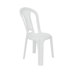 Cadeira em PVC Camboinha Branca - Plastex