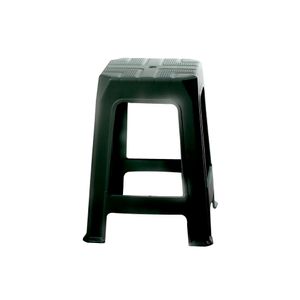 Banqueta em PVC Bessa Preta - Plastex