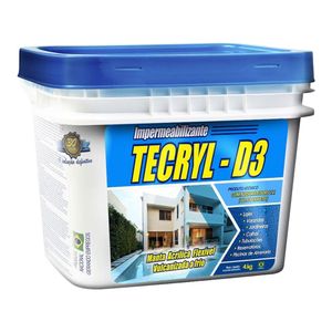 Manta Líquida Impermeabilizante D3 Branco 4kg - Tecryl