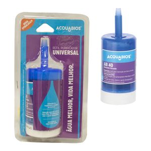 Refil Acquabios Rosca Longa Cônica AB40