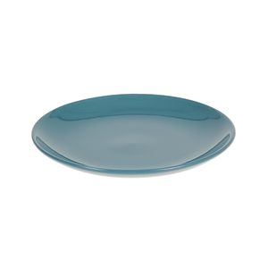 Prato para Sobremesa Hasiera Alfa Cerâmica Verde Escuro 21 CM
