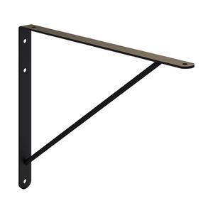 Suporte Mão Francesa Dicarlo Reforçada 50 CM Smart Preto