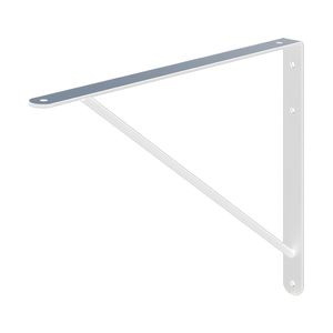 Suporte Mão Francesa Dicarlo Reforçada 50 CM Branco