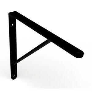 Suporte Mão Francesa Dicarlo sem Kit Montagem 20 CM Smart Preto