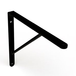 Suporte Mão Francesa DiCarlo sem Kit Montagem 30 CM Smart Preto
