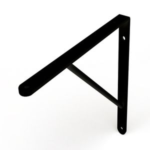 Suporte Mão Francesa DiCarlo sem Kit Montagem 35 CM Smart Preto