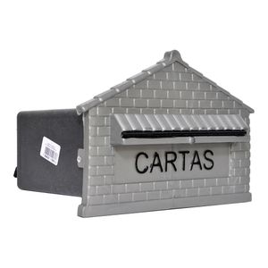 Caixa de Correio Telha Luz Colonial Prata