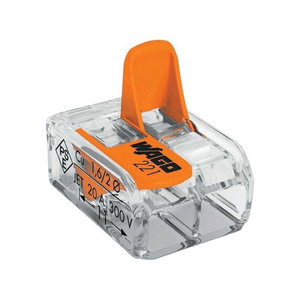 Conector de Emenda Wago 2 Polos 221-412 6 Unidades