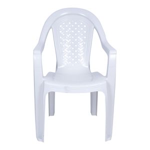 Poltrona em PVC Jacareíba Branca - Solplast