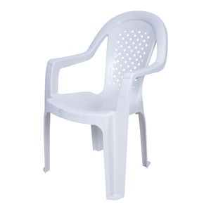 Poltrona em PVC Jacareíba Branca - Solplast
