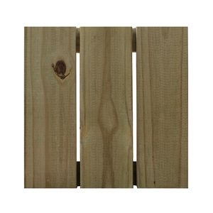 Mini Deck Super Max  Autoclave 30X30 Pinus  Resistente A Água