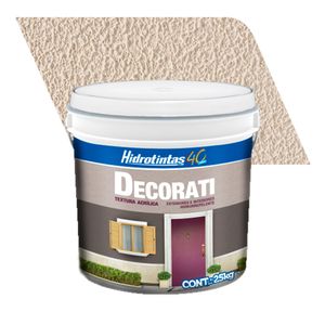 Textura Acrílica Lisa Decorati Areia 25KG - Hidrotintas