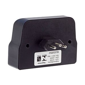 Plug T Multiplicador Forceline 3 Tomadas 2 USB Preto