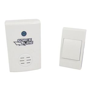 Campainha Digital Sem Fio com 36 Opções Sonoras - Force Line