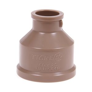 Luva de Redução Tigre PVC Soldável 50 X 25 MM