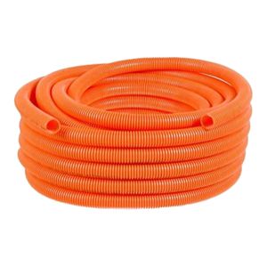 Eletroduto Corrugado Tigre Reforçado 25 MM 50 M Laranja