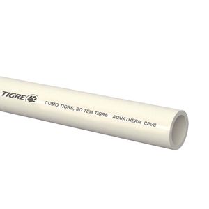 Tubo CPVC Tigre Aquatherm 73 MM X 3 M