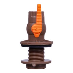 Adaptador com Flange Tigre com Registo PVC 25 MM
