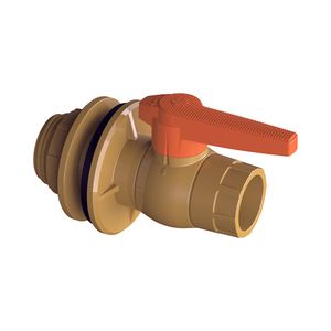 Adaptador com Flange Tigre com Registo PVC 60 MM