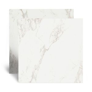 Porcelanato Marmorizado Retificado Acetinado Le Blanc Tipo A 74X74CM - 01040001002PKJ - Elizabeth