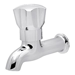Torneira de Parede para Tanque Forusi Soft Click 1/2X3/4 Cromada