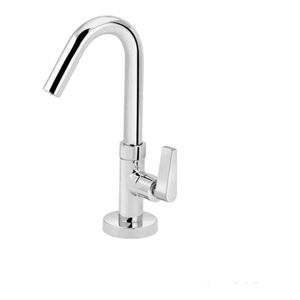 Torneira para Lavatório de Mesa Forusi 1198 Bica Móvel Clock 1/4 Cromada