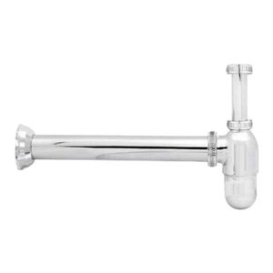 Sifão Forusi para Lavatório ABS Cromado 30cm 1" x 1/2"