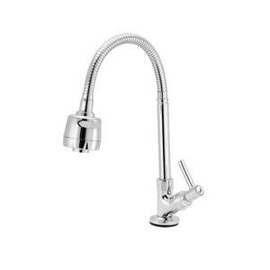 Torneira Gourmet Forusi C55 Parede Cozinha 1/4 De Volta Cromada