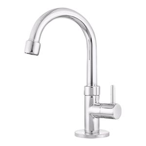 Torneira de Mesa para Lavatório Realce Júnior 1194 Bica Móvel 1/4 Metal
